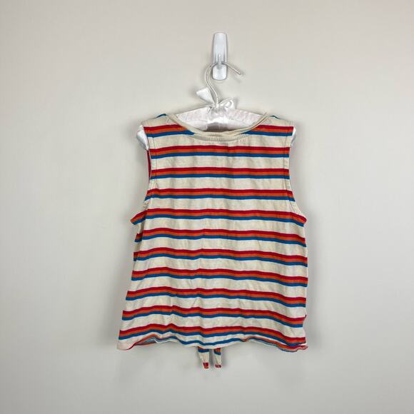 Melrose and Market Girls Striped Tank Top Medium 8/10 - Picture 5 of 5